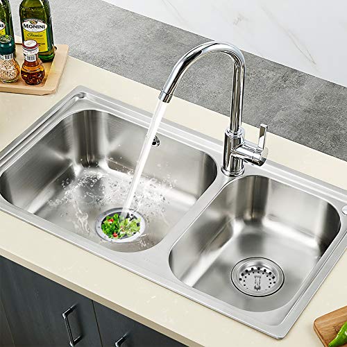 2PCS Filtro y Tapón para Fregadero Cocina 3.19" miniatura 4