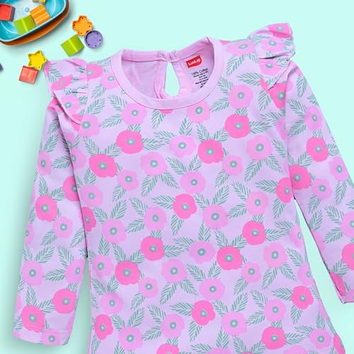 Image of LuvLap Baby-Girls F /S Girls Top & Pyjama Set