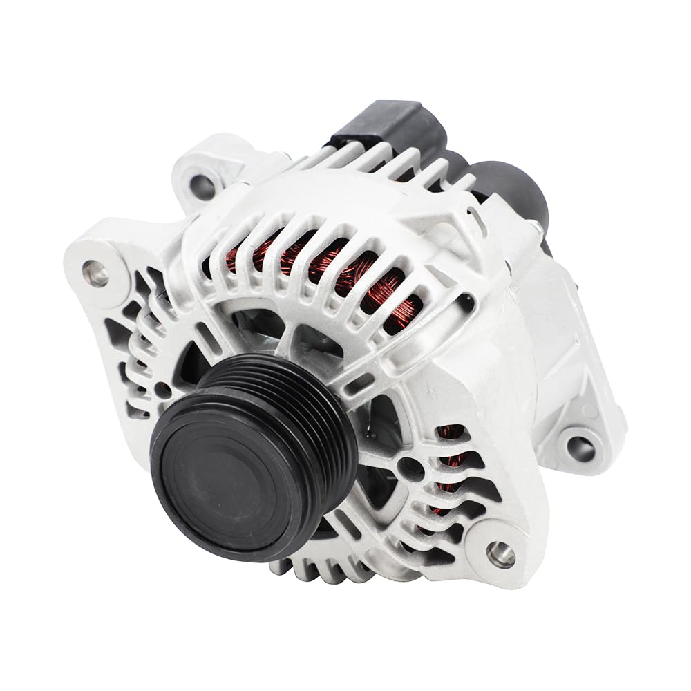 CAREONLINE New 37300-25201 Alternator Fits for 2010-2013 Ki-a Forte，06-10 Sona-ta, Optima 06-10, Forte Koup, Forte5, Magentis, 07-12 Rondo, L4 2.0L 2.4L 12V 110Amp CW 6, Replace OE: 11189N