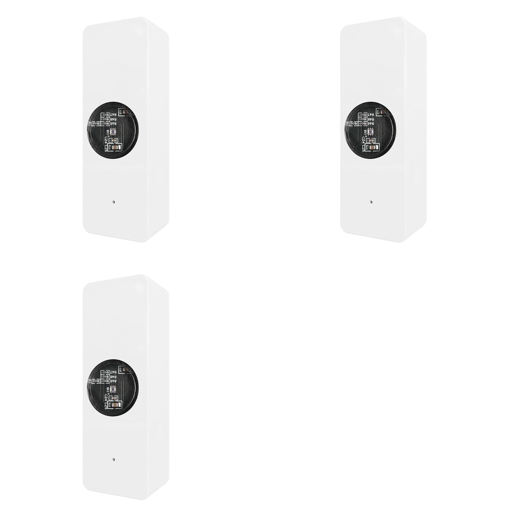 Jnchdghwa White 3X Tuya Zigbee Light Sensor Luminance Sensor Beam Sensor Real-Time Luminance Detection Smart Home Automation App Control