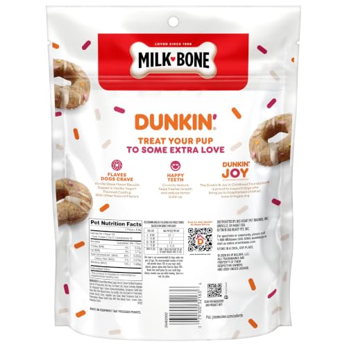 Milk-Bone Dunkin' Vanilla Glaze Flavor Dog Biscuits, 8 Oz. - image 8