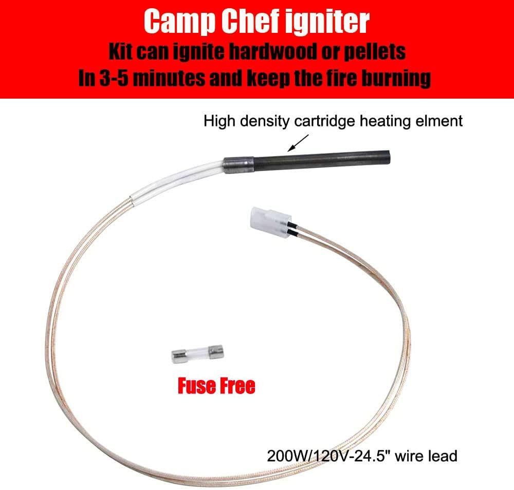 Review DONSIQIZZ Replacement for Camp Chef RTD Temperature Probe Sensor, Hot Rod Ignitor and