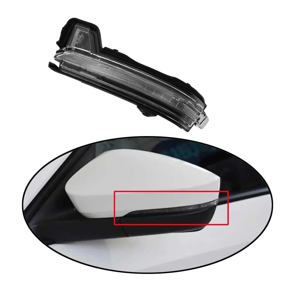 retrovisore Segnale svolta Light 1pc Per Skoda Per Kodiaq 2018 2019 2020 2021