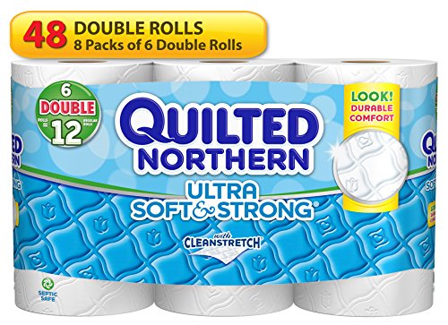 Quilted Northern Ultra Soft And Strong Bath Tissue, 48 Double Rolls #TOP2