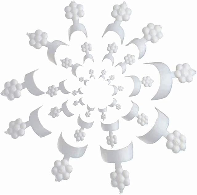 500Pcs French Short Style Acrylic False Nail Art Tips Finger Sticker Extension Tool White Half Cover Artificial False Nail UV Gel DIY Nails Manicure Salon Tools for Women Girls