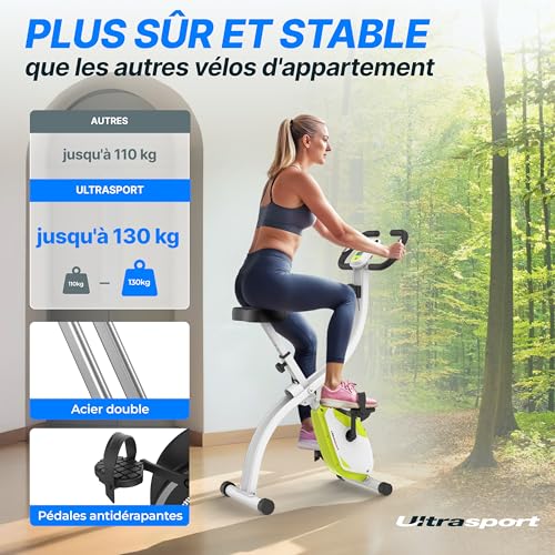 Ultrasport F-Bike 150, entraîneur Bicyclette, Ordinateur...