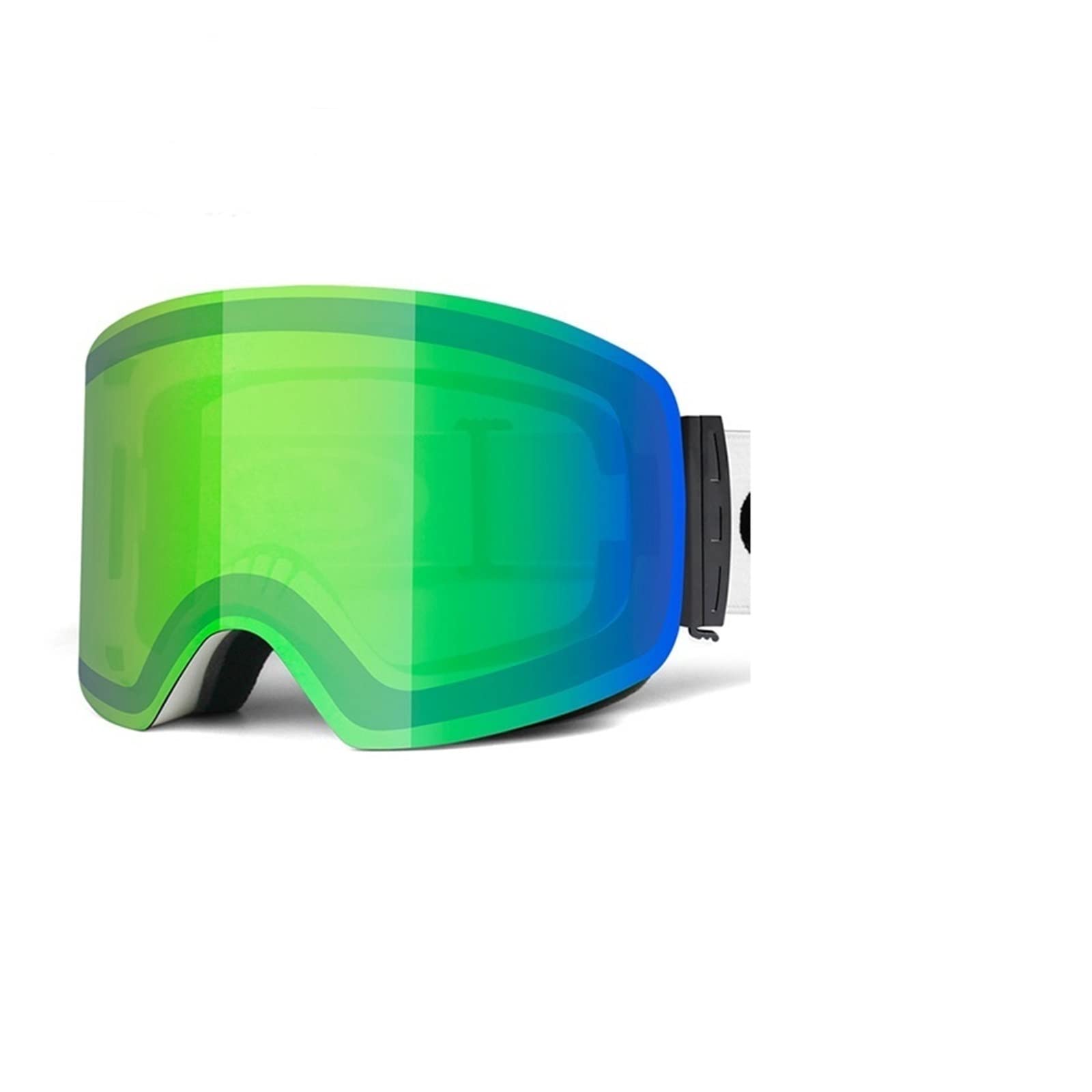 Dieffematic HXJ Skibrille, winddichte Schneebrille, Ski-Ausrüstung, sphärische Linse, beschlagfrei, Snowboard-Ski-Brille (Farbe: 2, Größe: L)