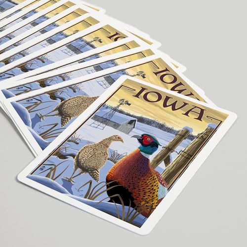 Baraja de Poker Iowa, Faisanes, 52 Cartas para Adultos miniatura 5