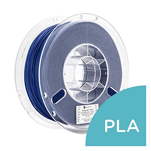LulzBot PolyLite PLA Polymaker Filament, 2.85 mm, 1 kg Reel, True Blue