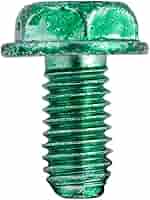 10-FEET「thread」 ELLE GARDEN Gardner Bender GGS-1032HC Hex-Head Ground Screw, 10-32 x 3/8