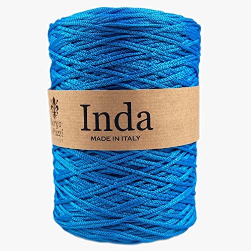 Cordino per Borse a Uncinetto, 2mm in Polipropilene, Filati per Uncinetto e Ferri, Made in Italy, BORGO DE’ PAZZI FIRENZE