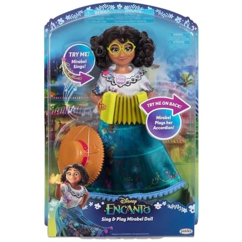 Disney Encanto Mirabel Doll Sing & Play, Sings Music and Plays The Accordion Cover