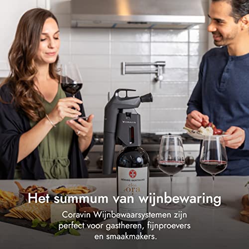 Coravin Timeless Three+ Wijnbewaarsysteem | Wijnschenker & Vacuümstopper, beschermt wijn meer dan 2 jaar tegen oxidatie… - Image 4