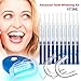 Produktbild Teeth Whitening Kit Dental Bleaching Professionelle Zahnaufhellung Kit Teeth Bleaching Kit Zahn Bleaching-10x 3ML Whitening GEL, 1x LED Light, 2x Mouth Trays, 1x Lab Dip & 5x Free Teeth Wipe