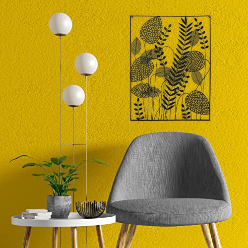 WHW Whole House Worlds Abstract Meadow Metal Wall Sculpture #TOP27