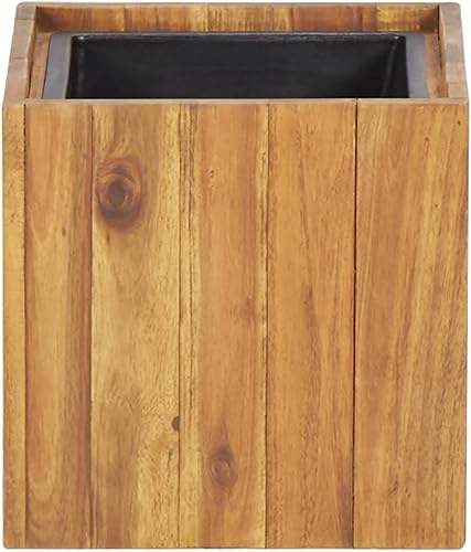 Miniatura 2 de ZQQLVOO Cama elevada de jardín, maceta elevada, maceta elevada, caja de jardín, para patio trasero, patio para cultivar verduras, hierbas y flores,