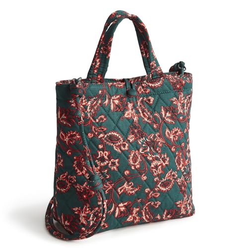 Mini fourre-tout en coton Vera Bradley vert le sac léger pour femme active