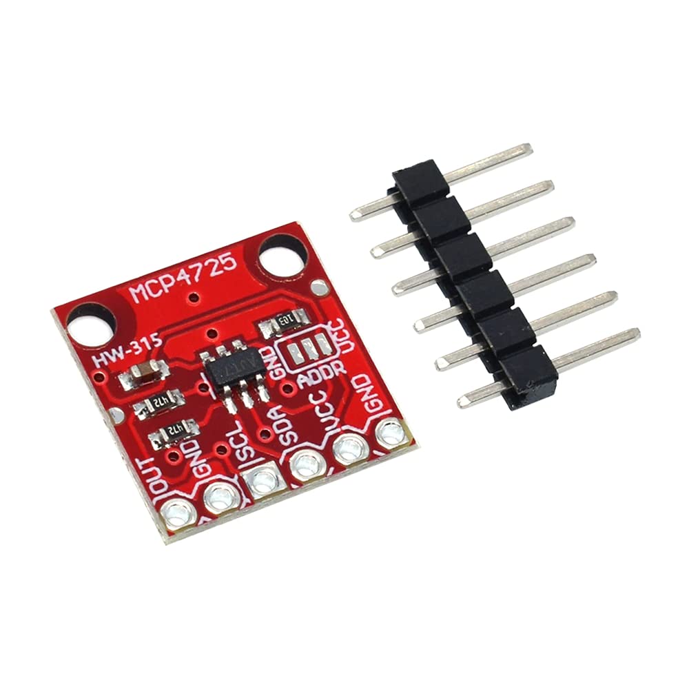xcluma MCP4725 I2C DAC Breakout module development board (B0974XHBT3) Amazon Price History, Amazon Price Tracker
