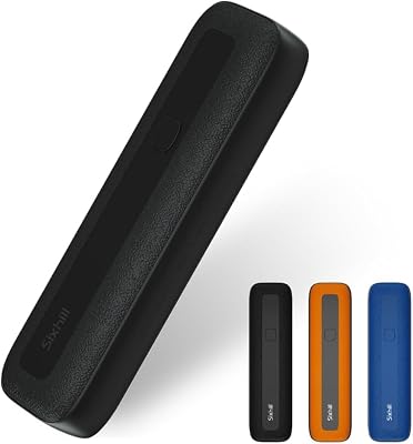 Sixhill S1 Riscaldatore di Tabacco Tutto in Uno, 1550mAh, 20 Utilizzi Consecutivi, Compatibile con Terea e Sentia (Nero)