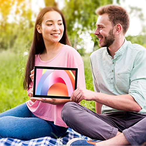 Tablet 64Gb 10 Inch Tablet, Android 11 Tablets, 6000Mah Battery Quad Core Hd Touch Screen Tableta Computer, With Wifi Bt Google Play Tabletas. (Pink) #TOP6