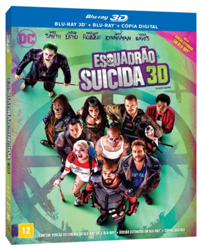 Esquadrao Suicida [Blu-ray]3D
