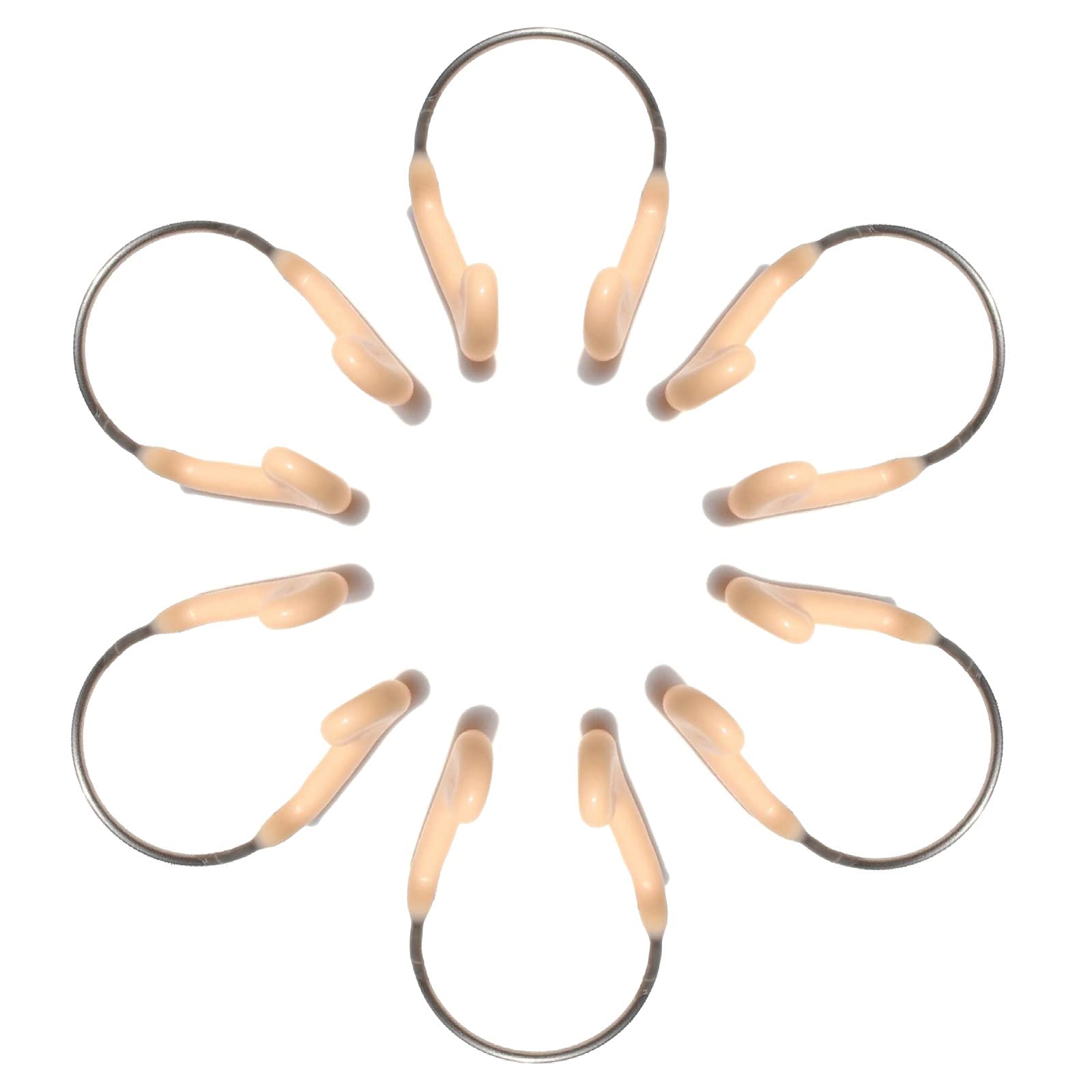Plstod Tappanaso per Piscina, 6 PCS Clip per Naso da Nuoto, Morbido e Antiscivolo con Scatola di Immagazzinaggio,Tappi Naso Nuoto Clip per Adulti Bambini Principianti, Allenamento per Sport Acquatici