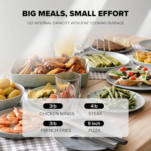 Large Capacity Air Fryer Toaster Oven