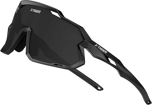 X-TIGER Gafas de sol polarizadas para niños y niñas, lentes de sol de béisbol polarizadas para niños de 8 a 14 años, UV400, gafas de ciclismo y X-TIGER Gafas de sol polarizadas para niños y niñas, lentes de sol de béisbol polarizadas para niños de 8 a 14 años, UV400, gafas de ciclismo y