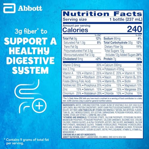 image for PediaSure Grow & Gain With Fiber and Immune Support, 3g Fiber for Kids