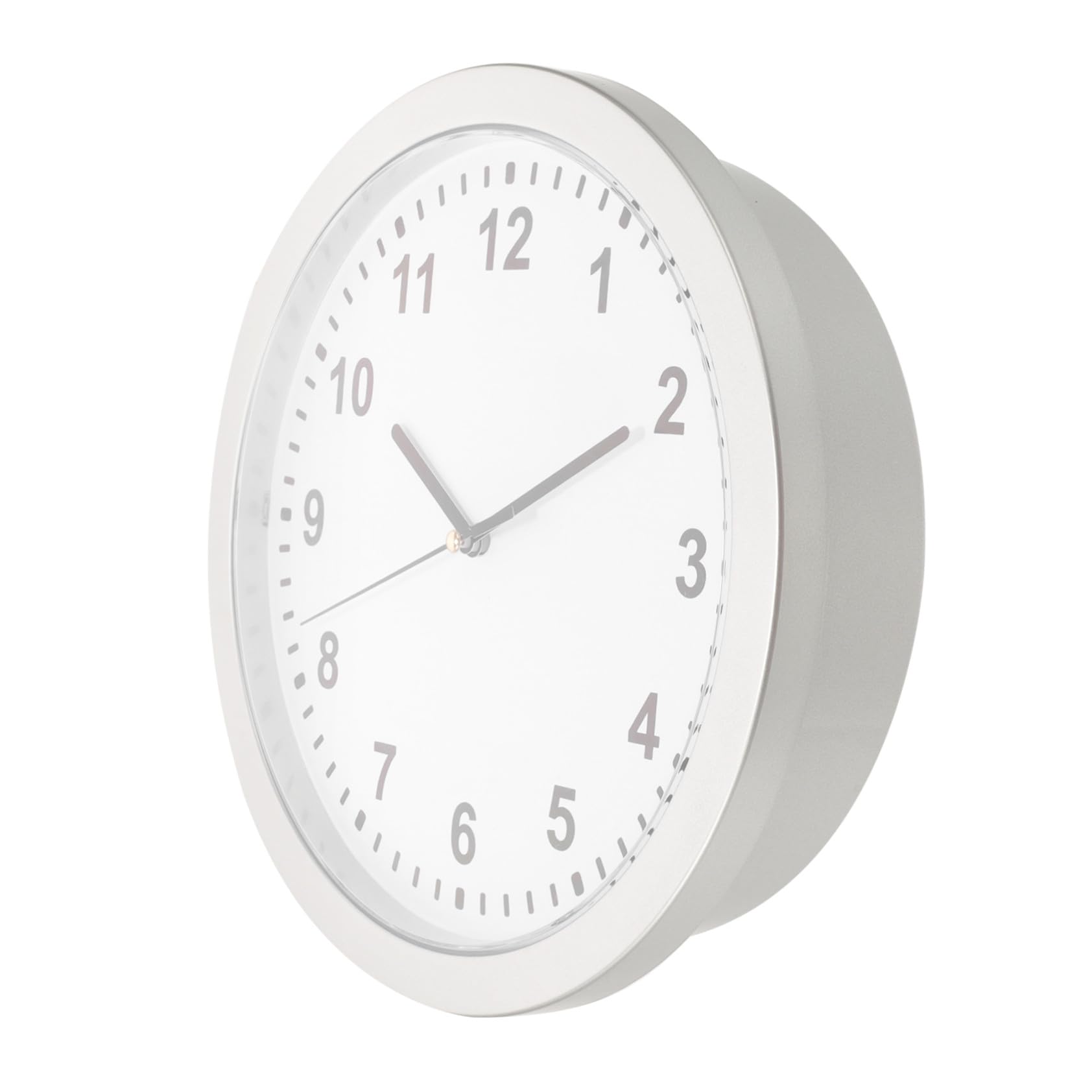 Reloj Secreto Caja Fuerte Oculta para Almacenamiento Seguro de Objetos de Valor, Diseño en Plástico Blanco, Elemento Decorativo Adecuado Hogar