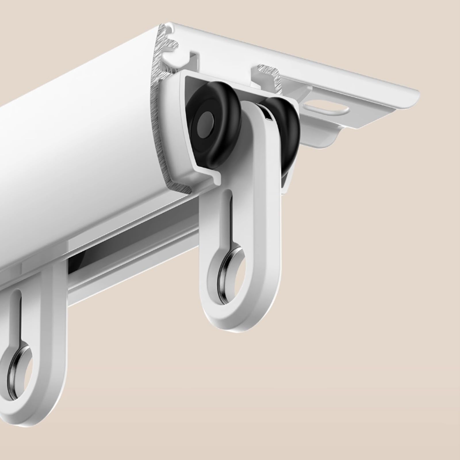 ain Track - Guide scorrevoli da parete per divisori e docce, 2,8 m, per camper e decorazioni per la casa
