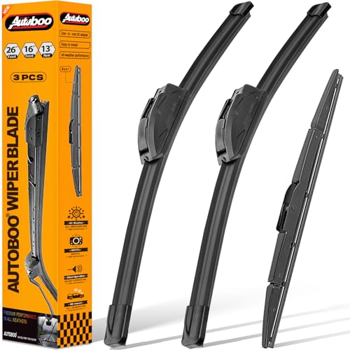 Honda CRV Windshield Wiper Blades 2012-2016 26"/16"/13" Set