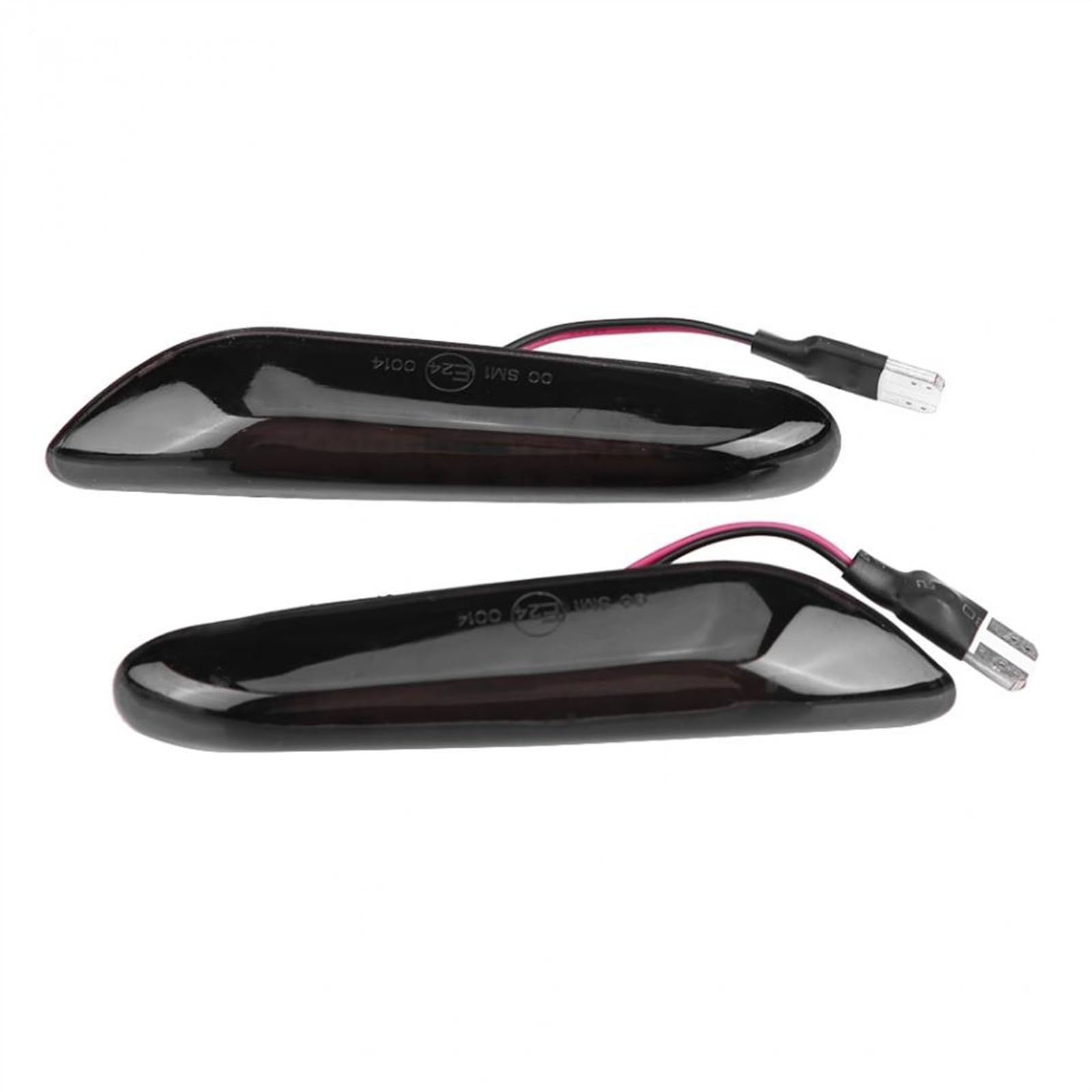 FUNFOB Intermitente Retrovisor 2 Uds. Luces Indicadoras De Giro Marcador Lateral LED De Humo Para BMW E90 E91 E92 E39 E60 E61 E46 E83 E81 Estilo Coche Lámpara Señal Giro