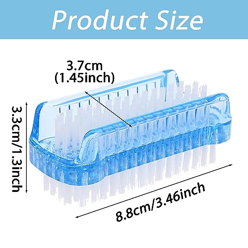 WLLHYF Spazzola per Unghie 2 Pezzi Spazzole per