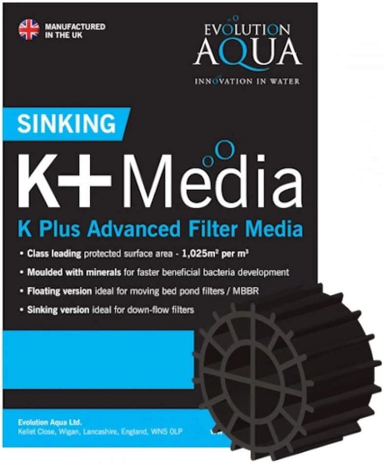 Evolution Aqua K+ Advanced Filter Media - 25 Liter Sinking