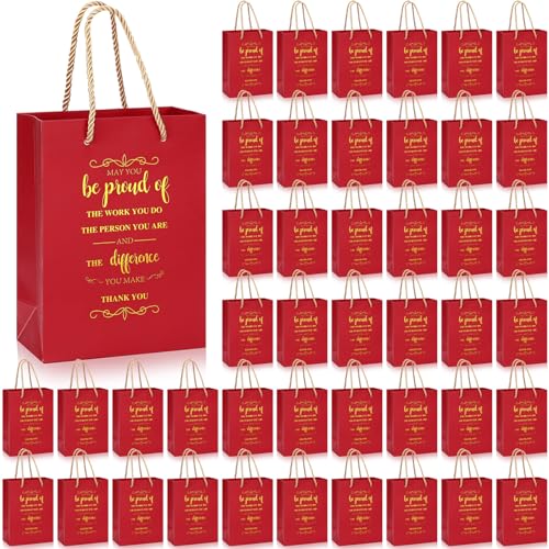 Sacs cadeaux inspirants May You Be Proud pour célébrer la réussite de vos collègues de bureau