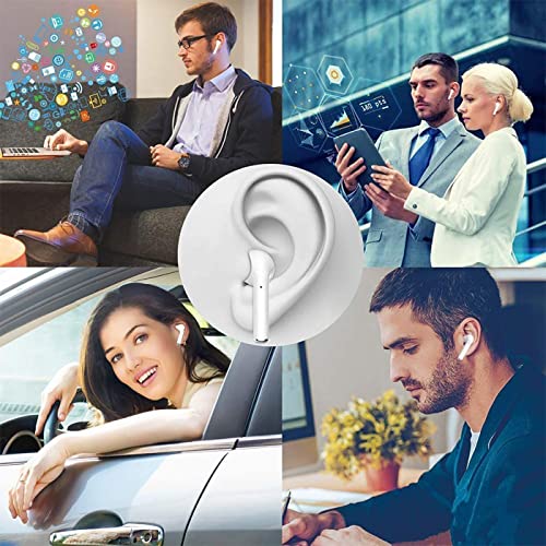 Wireless Headphones,True Wireless Earbuds Bluetooth 5.1,Ipx7 Waterproof,With Personalized Noise Cancellation & Sound,24H Playtime With Charging Case, Wireless Earbuds For Iphone/Samsung/Android #TOP6
