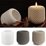 Silikonform Kerzenhalter,Gießformen Silikon,Silikonformen GießFormen,Silikonform Kerzenhalter,DIY Kerzen Formen,Kerzenform Silikon,Kerzenformen Zum Gießen Set,für Gips DIY Kerzen Teelichter