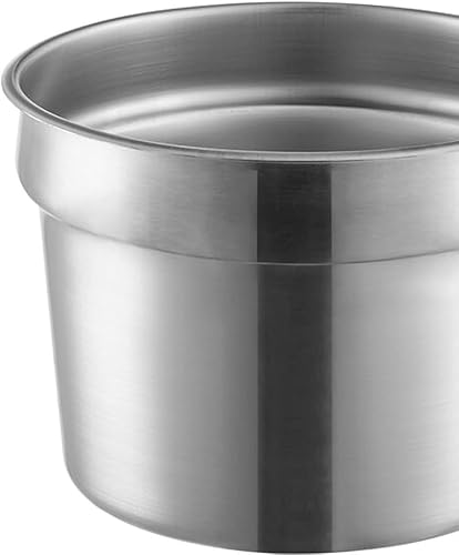 Miniatura 4 de TrueCraftware Sartén de acero inoxidable de 11 cuartos de galón para calentador de sopa y sopa de sopa aplicable a catering buffet fiestas banquetes