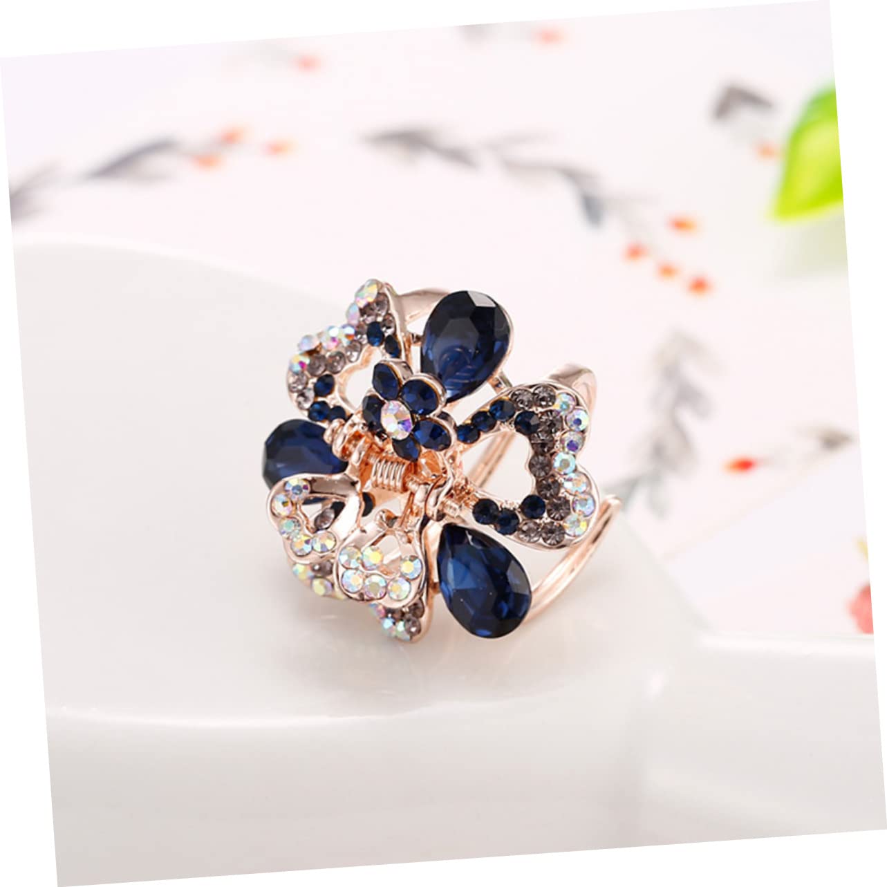 8stücke Teiliges Haarklammern Für Damen Haarschmuck Blau Und Dunkelblau Für Partys Schule Und Alltag Design Für Looks