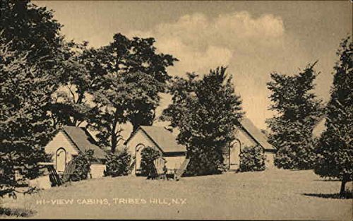 Hi-View Cabins Tribes Hill, New York NY Original Antique Postcard