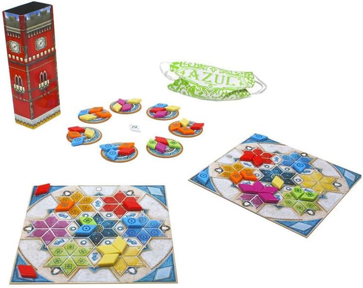 Miniatura 2 de Asmodee Azul Summer Pavilion - Juego de mesa de estrategia de colocación de azulejos, diversión familiar para niños y adultos, a partir de 8 años,