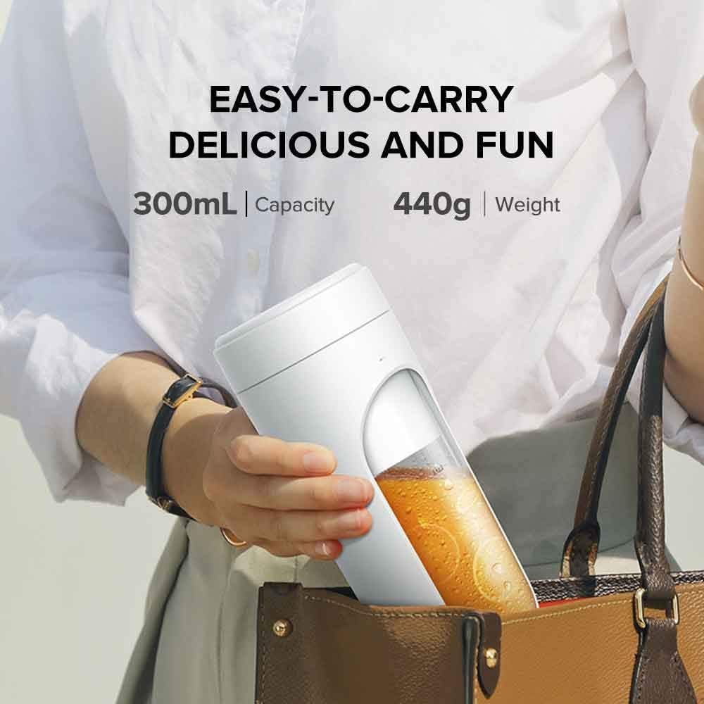 300ml Portable Electric Juicer Blender Rechargeable Mini Fruit Vegetable Home Juice Water Cup Mixer