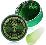 Water-Based Pomade, Hair Pomade for Men, Medium Hold Shine Hair Gel for Men | Strong Hold | Non-Greasy | for Pompadour Side Part Slick Back - 5.3oz Apple Scent