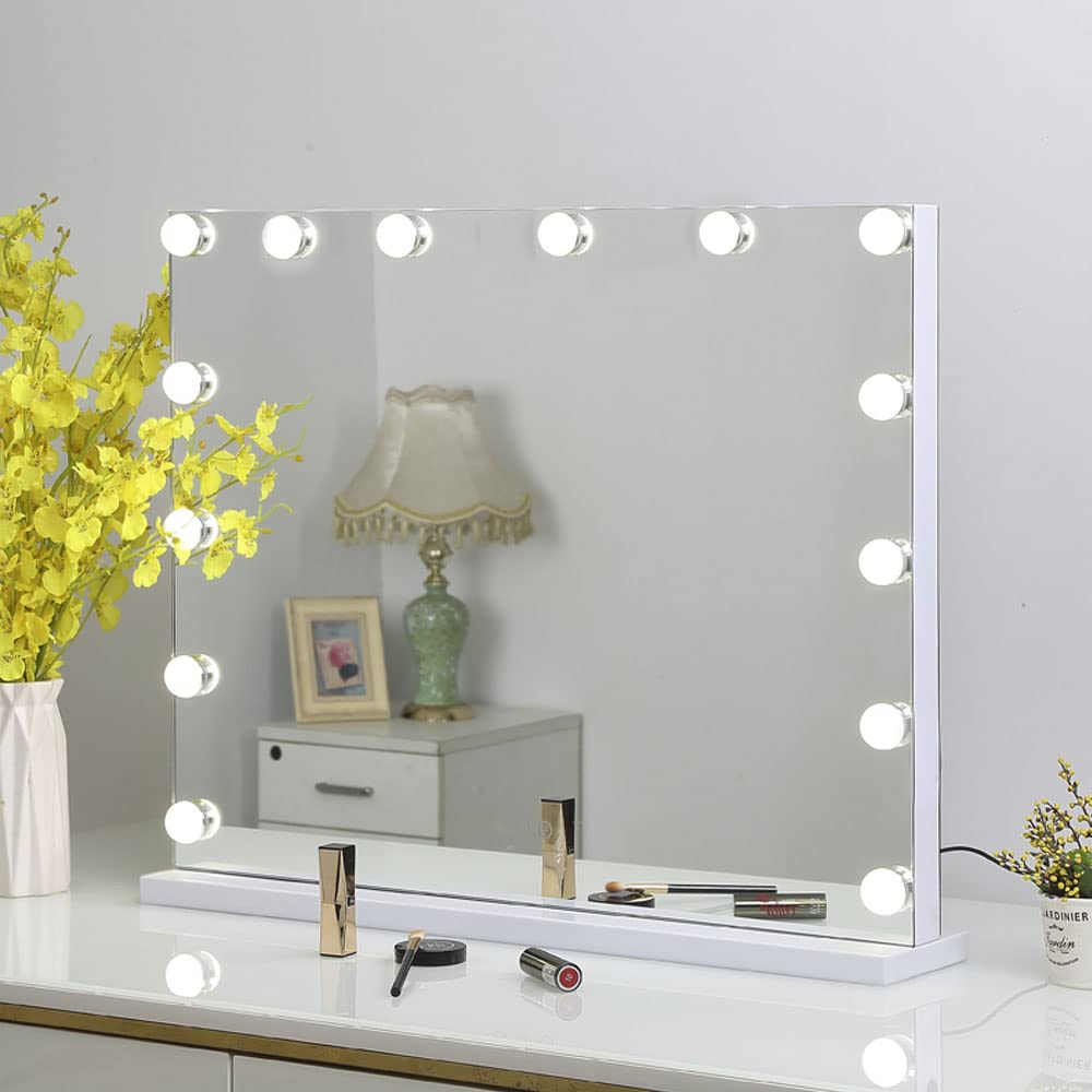 Puselo Vanity Mirror with LED Lights Makeup Mirror Hollywood Cosmetic