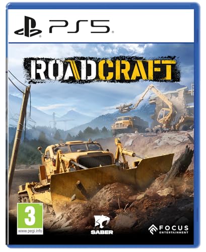 RoadCraft PS5 - Jeu de simulation de gestion de chantiers et logistique routière