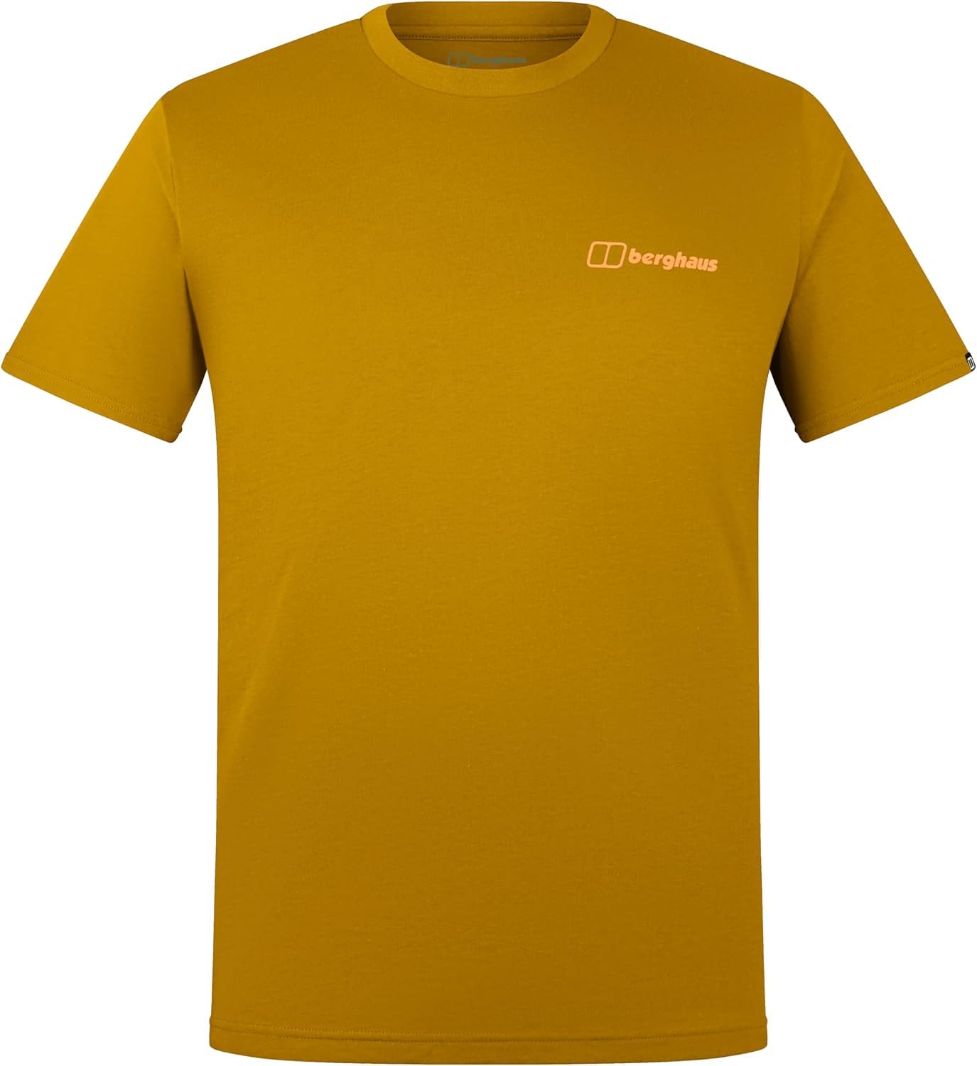 Berghaus Men's Grappled T-Shirt | 100% Cotton Non-Technical T-Shirt, Clay Soil, XL