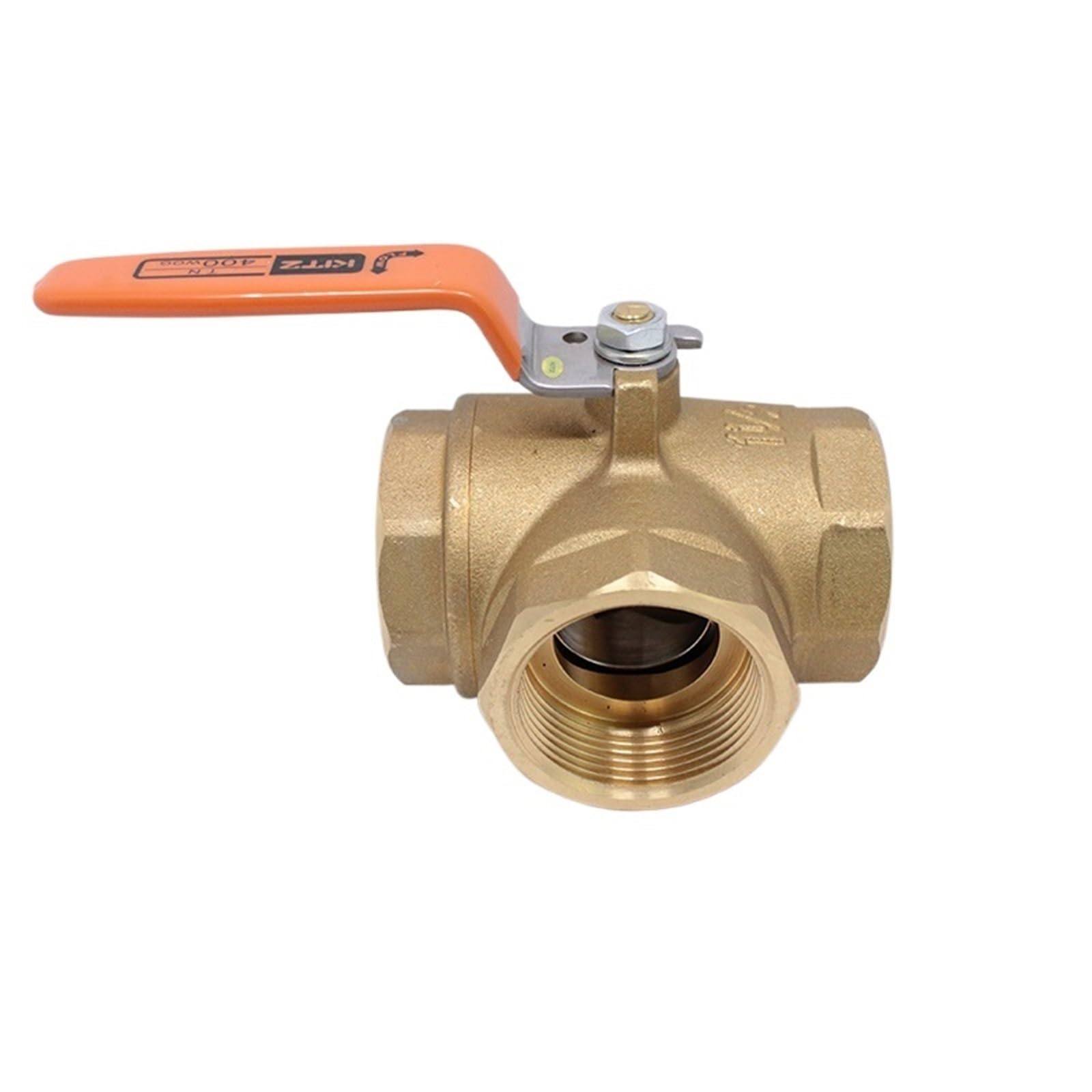 Válvula KITZ TN de tres vías que elimina fugas de gas y agua en instalaciones DN8 de latón