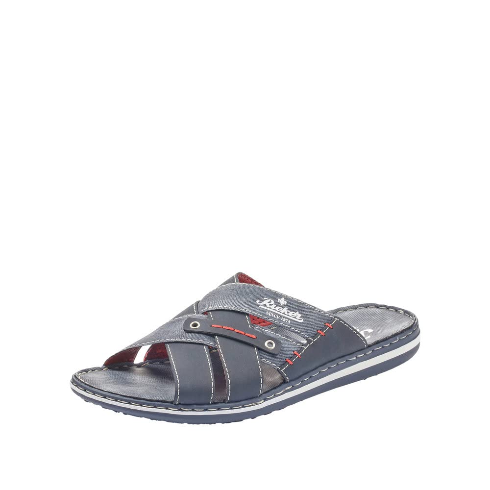 Rieker Men's Frühjahr/Sommer 21599 Mules, Blue (Ozean/Denim 14), 9.5 UK