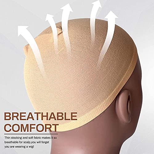 Smilco 30 Pieces Wig Caps, Wig Caps For Women Lace Front Wig Stocking Caps For Wigs(2 Colors-30Pcs)… #TOP2